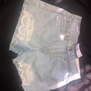 Jean shorts